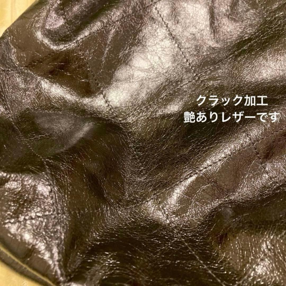 KY marco masi キルティング チェーンバッグ ブラック 本革