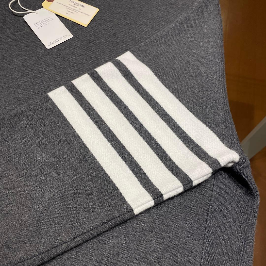 【新品同様】国内正規品 THOM BROWNE 4BAR スウェット サイズ5