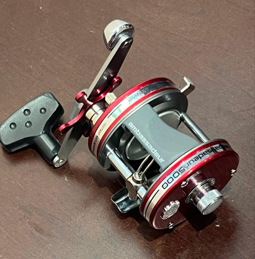 アブ アンバサダー 5500 RED Power Handle(新品未使用)