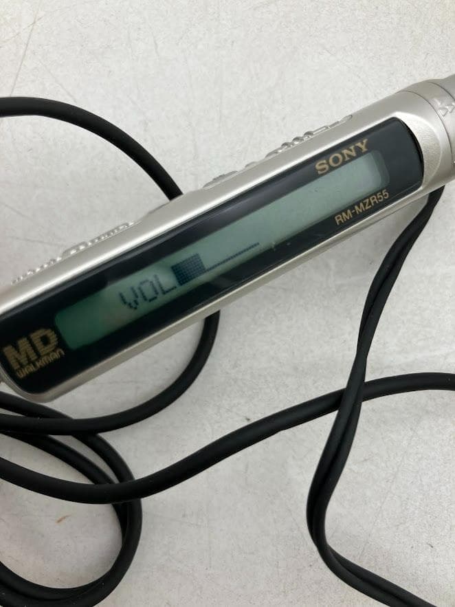 【美品】SONY　MDレコーダー MZ-R55