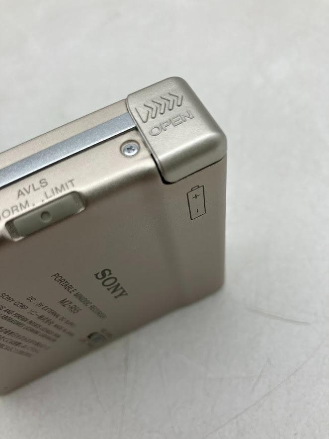 【美品】SONY　MDレコーダー MZ-R55