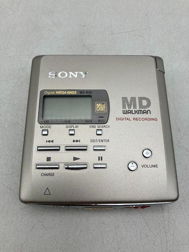 【美品】SONY　MDレコーダー MZ-R55