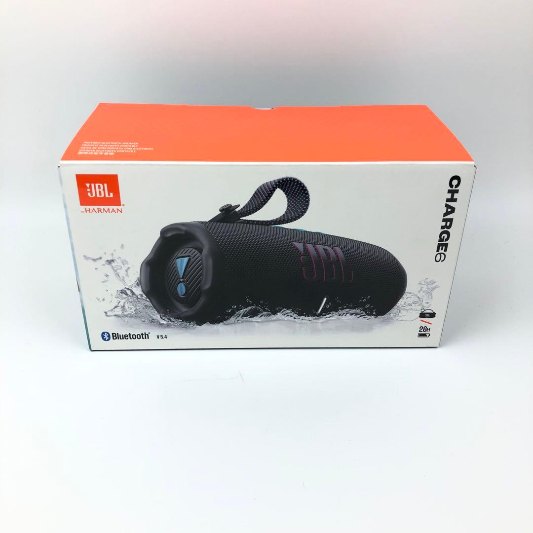 【未使品】JBL CHARGE 6（ファンキーブラック）Bluetooth5.4