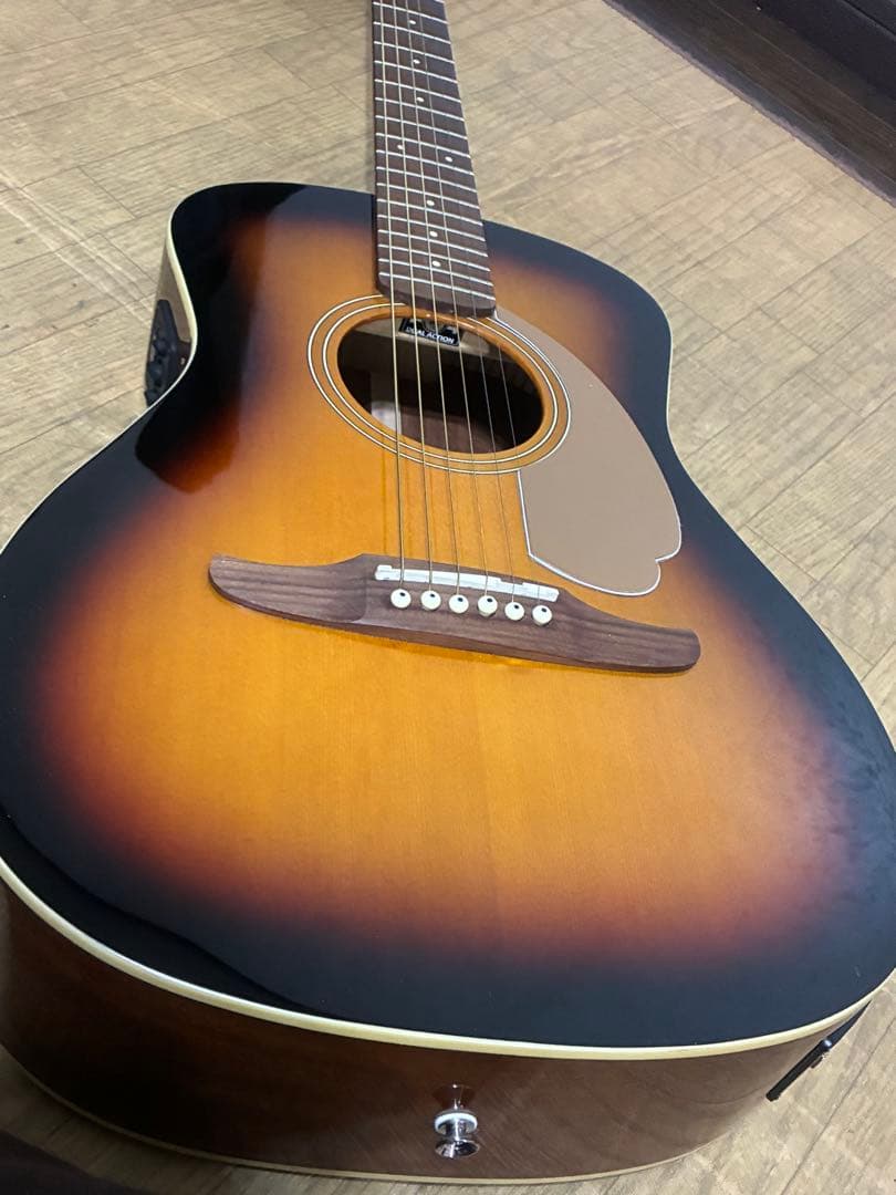 Fender Malibu エレアコ　サンバースト　音出しOK