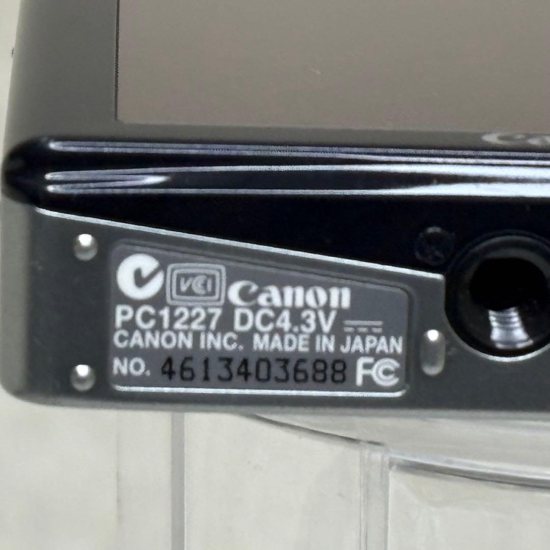 Canon カメラ　IXY 90 PC1227 箱　充電器 コンデジ　動作品