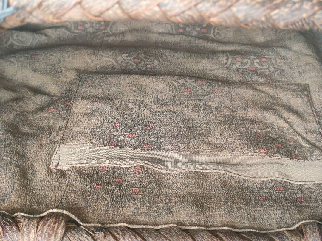 しの　希少天然素材 　沢胡桃かごバッグ　籠バック