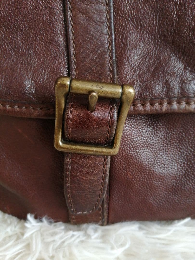 【レア】FOSSILフォッシルメッセンジャーバッグ ショルダーバッグ レザー