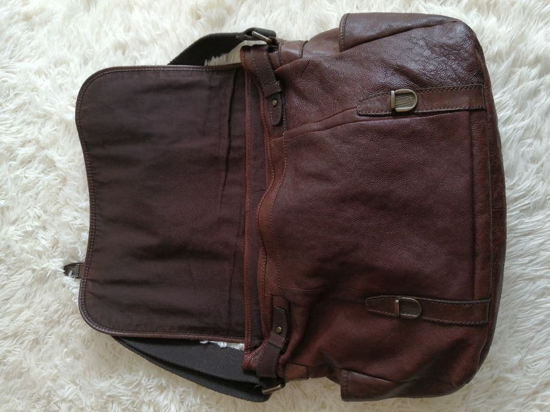 【レア】FOSSILフォッシルメッセンジャーバッグ ショルダーバッグ レザー