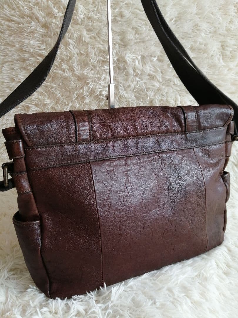 【レア】FOSSILフォッシルメッセンジャーバッグ ショルダーバッグ レザー