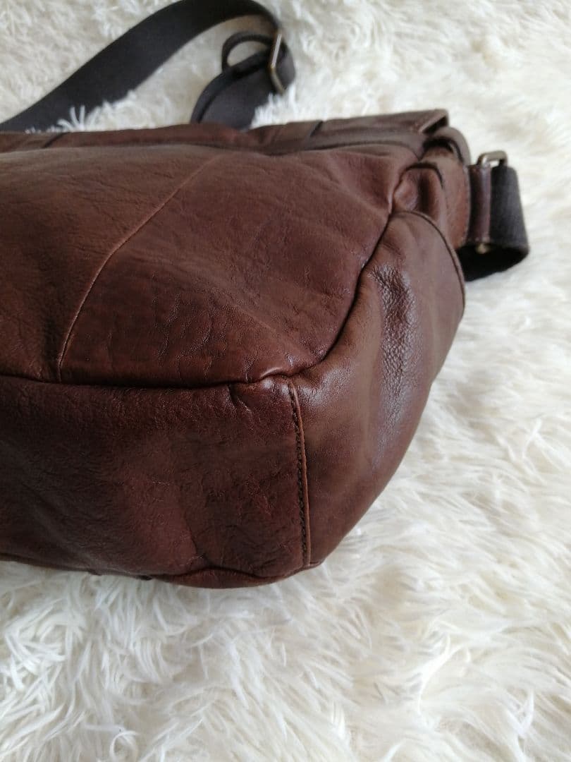 【レア】FOSSILフォッシルメッセンジャーバッグ ショルダーバッグ レザー