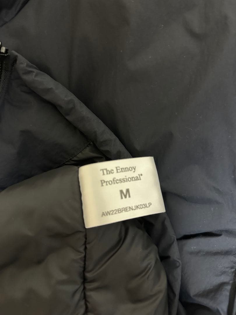 ENNOY NYLON PADDED セットアップ　M エンノイ　中綿シャカ