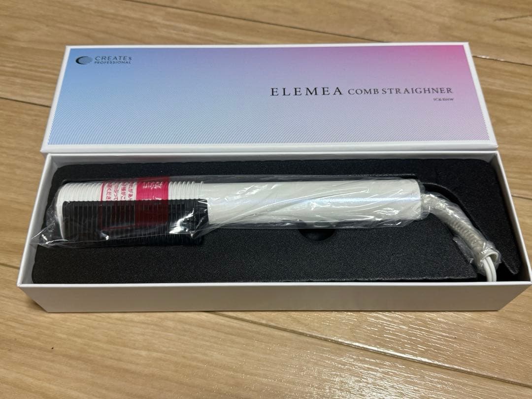 クレイツ　エレメアコームストレイナー　ELEMEA ヘアアイロン