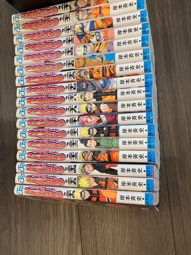 Naruto ナルト　全巻セット　19,55欠巻