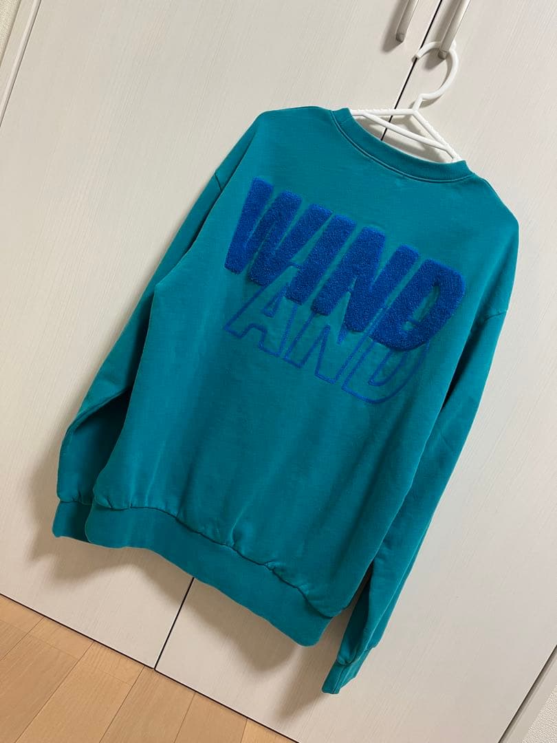 windandsea ビックロゴスウェット