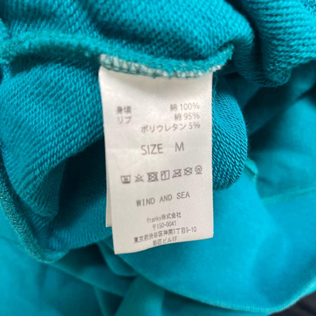 windandsea ビックロゴスウェット