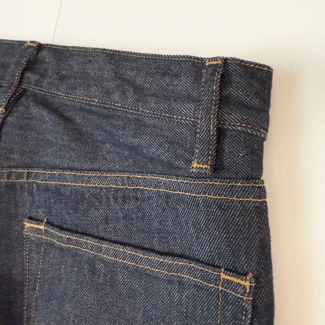 美品　オーラリー　HARD TWIST DENIM 5P PANTSデニムパンツ