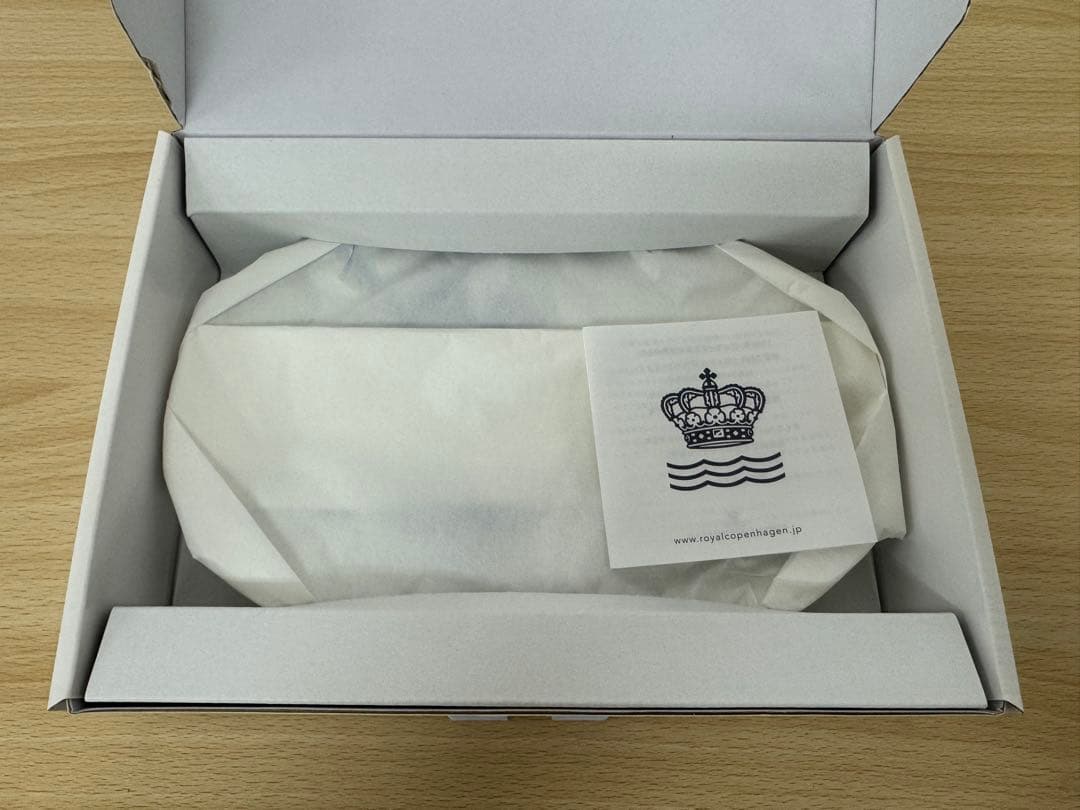 新品 ロイヤルコペンハーゲン ブロムスト プレート ホスタ オーバルディッシュ