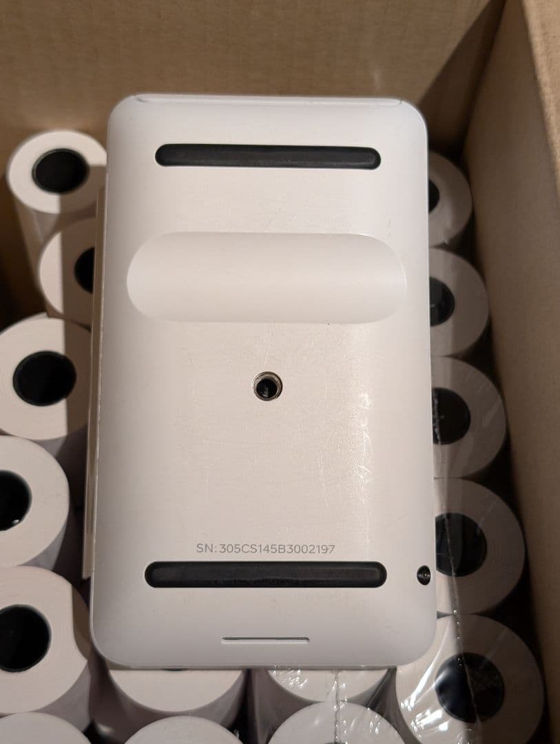 Square Terminal 充電器・レシートロール付