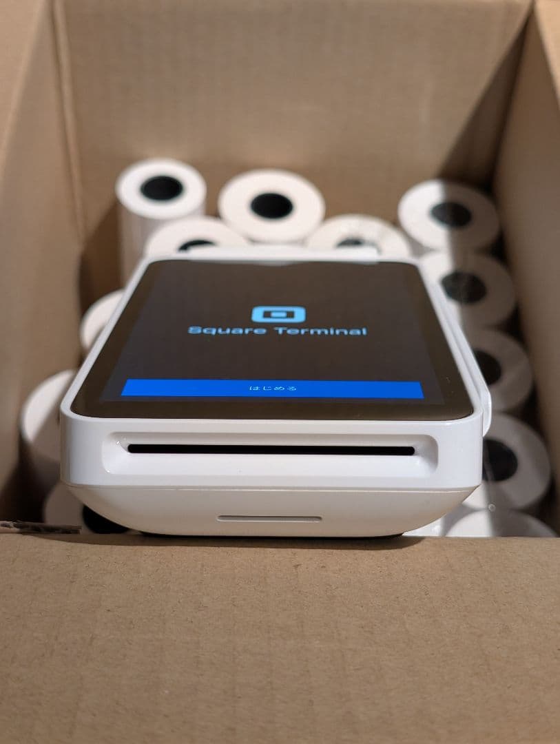 Square Terminal 充電器・レシートロール付