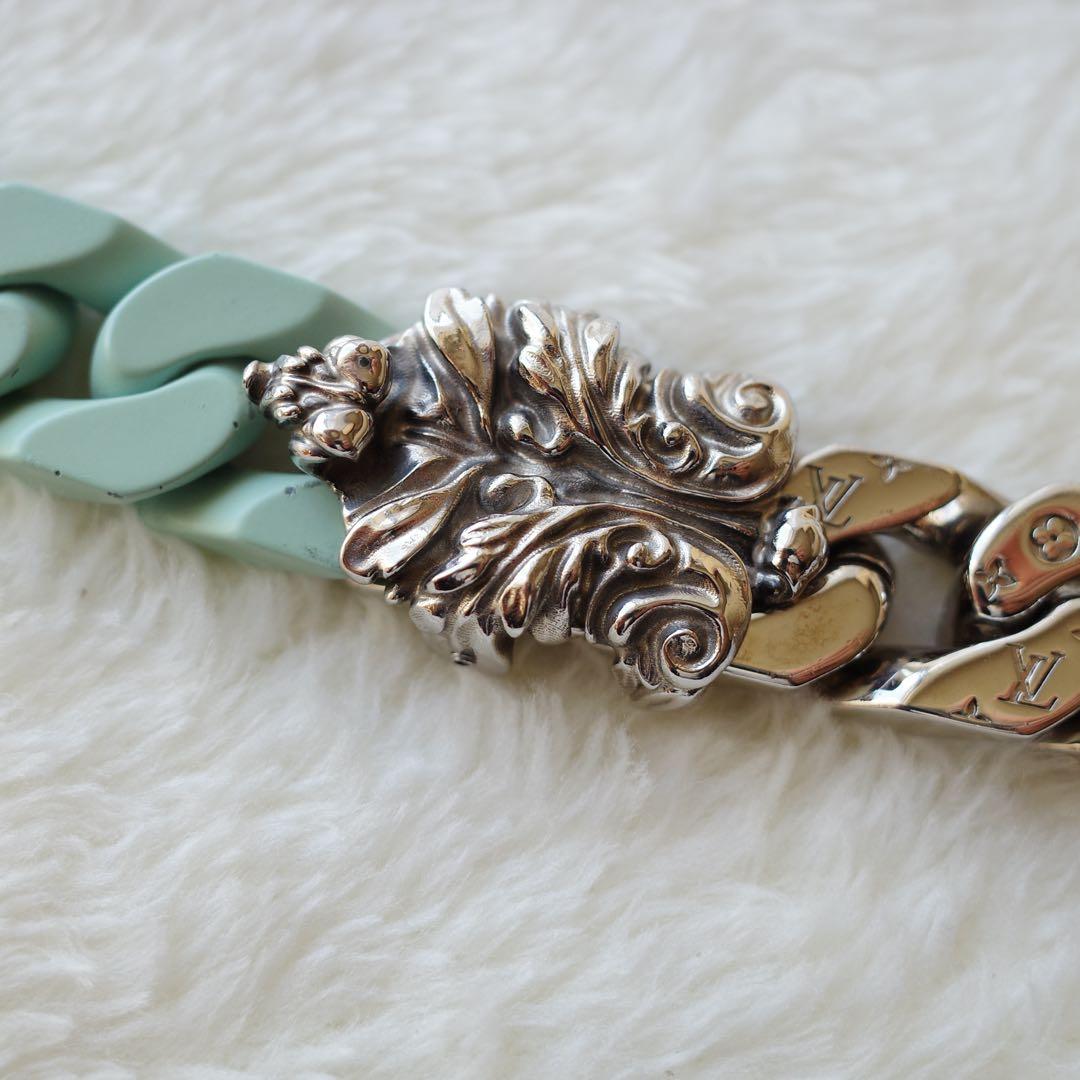 LOUIS VUITTON（ルイヴィトン）ブラスレ LVスカルプチャー チェーン