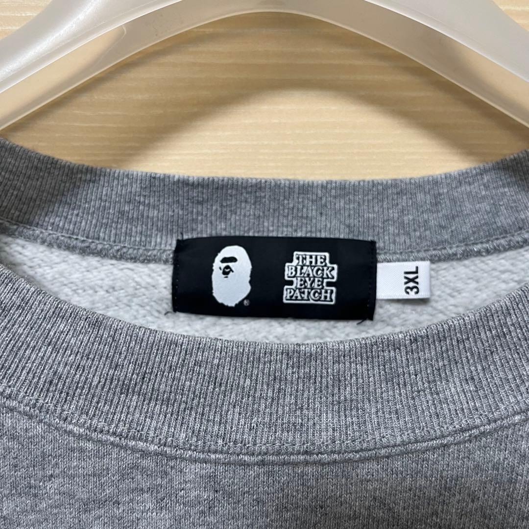 N*r様 BAPE X BLACK EYE PATCH CREWNECK SWE