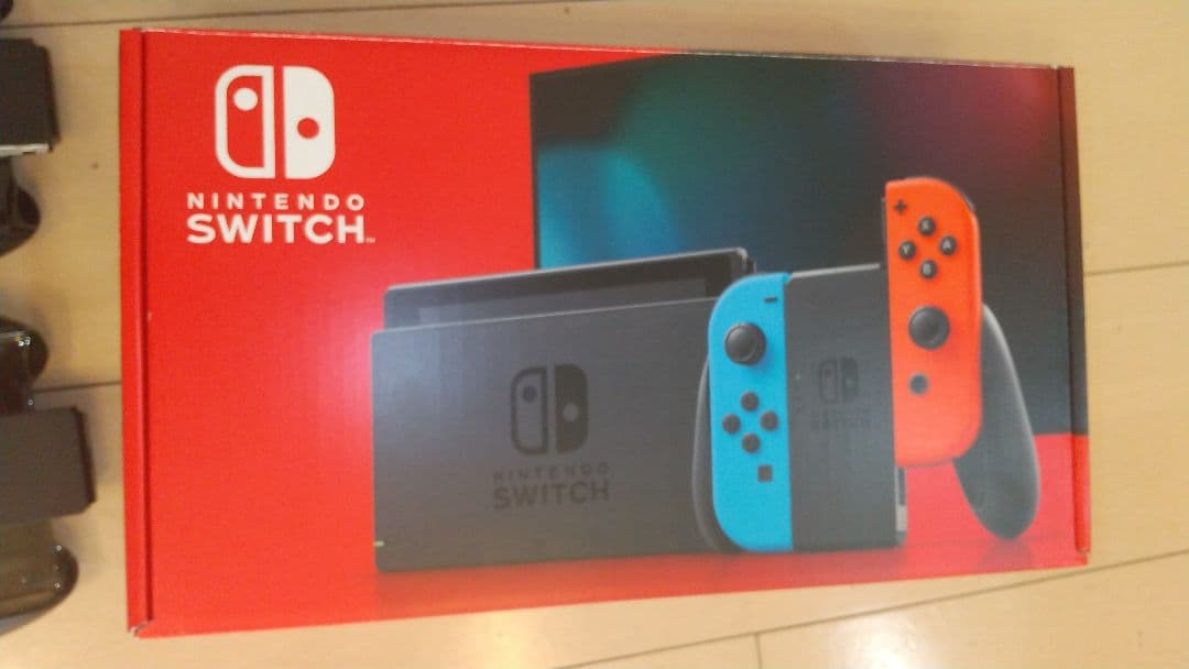 Nintendo Switchセット+Joy-Con充電グリップ1個 通電確認済