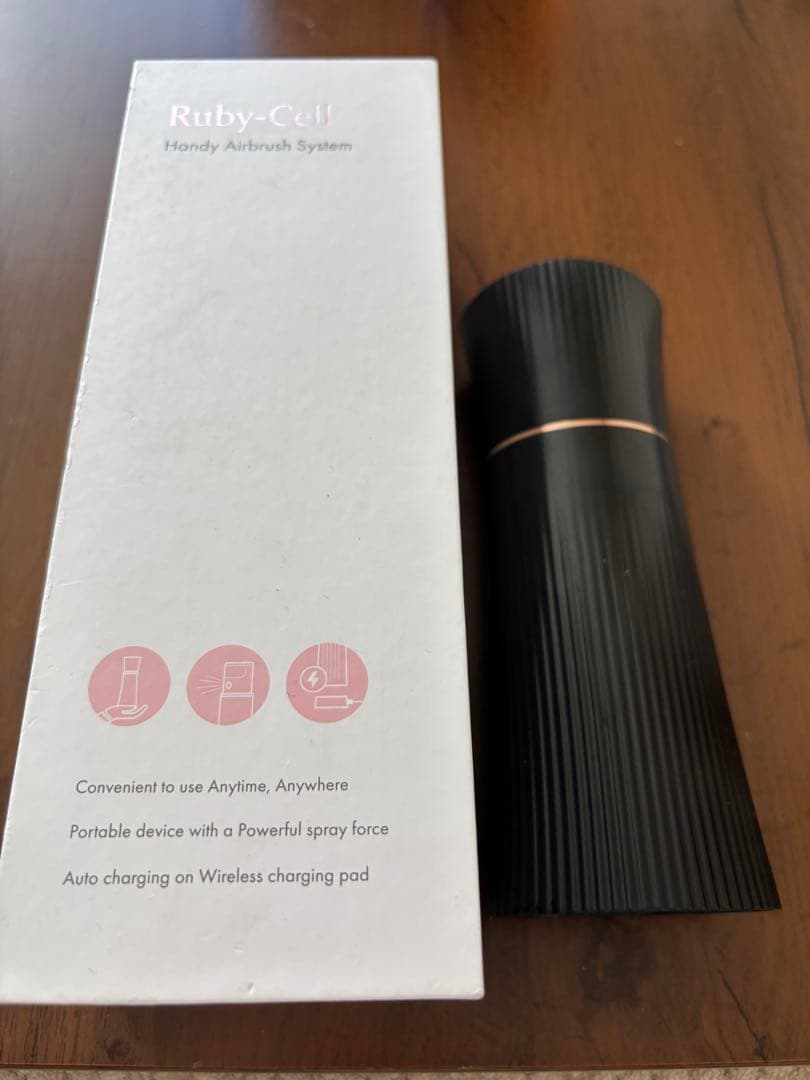 ルビーセル エアブラシ ハンディ ブラック