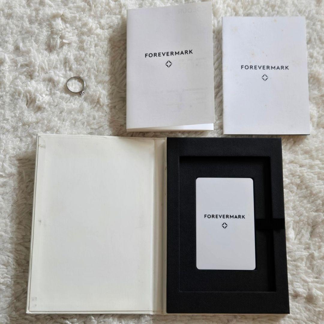 フォーエバーマーク ダイヤモンド リング プラチナ 0.27 ct pt950