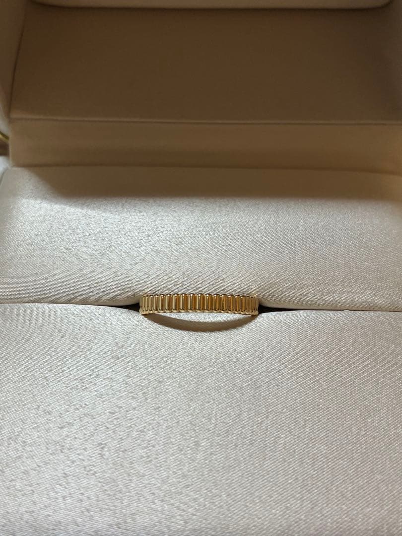 【美品】ブシュロン　キャトル グログラン スモール リング 57