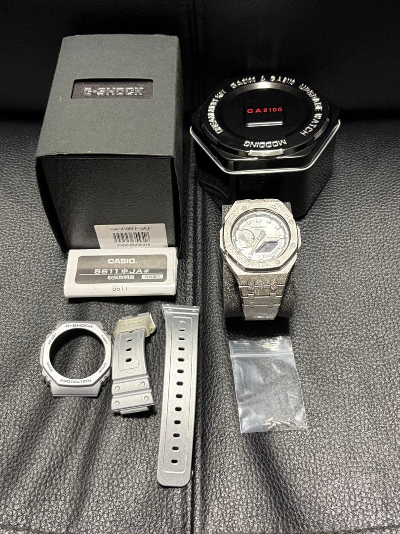 G-SHOCK CASIO GA-2100FF-8AJF カスタム　カシオーク