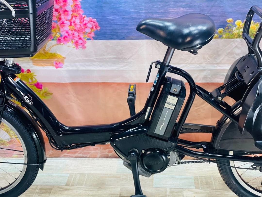 ヤマハパスキス⭐️人気モデル！子供乗せ電動アシスト自転車Y3196