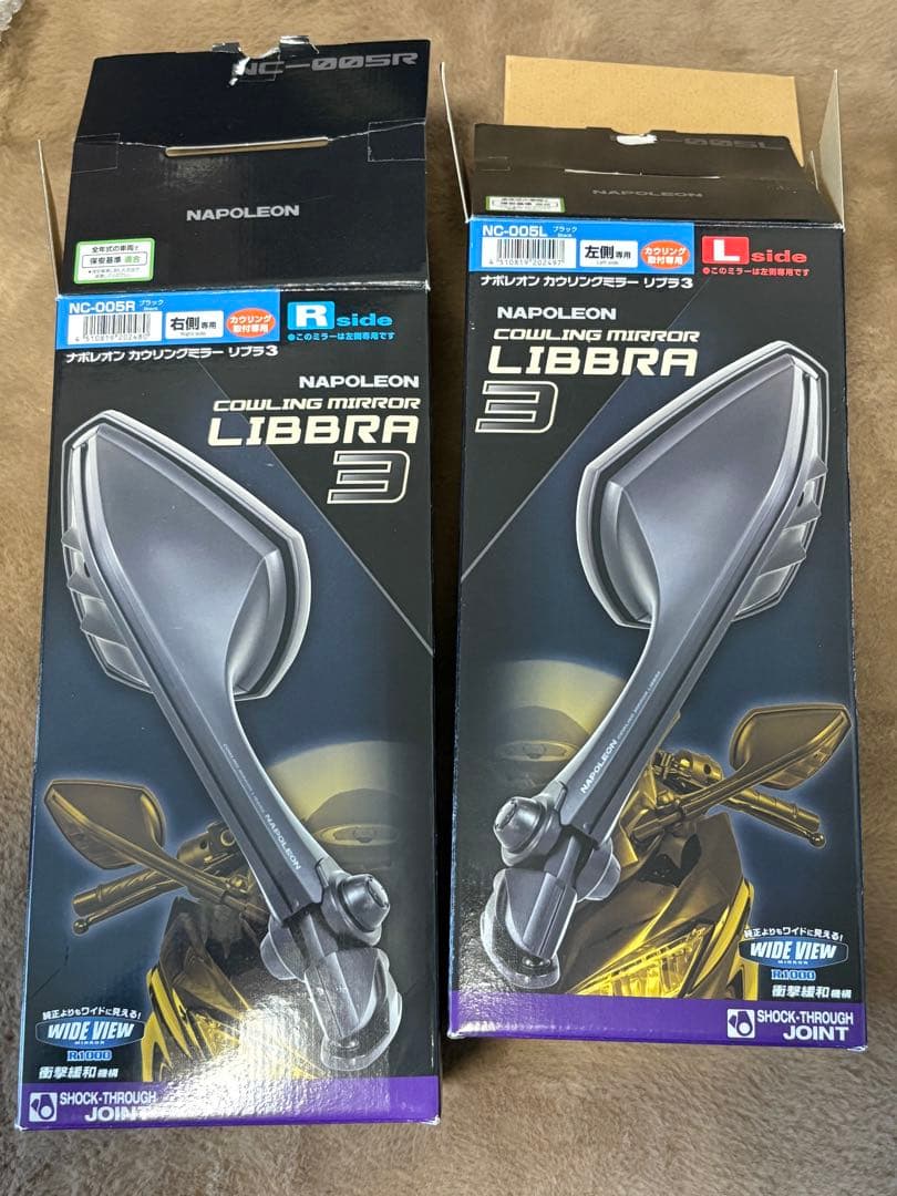 NAPOLEON LIBBRA 3 ミラー ナポレオン ミラー　 左右セット