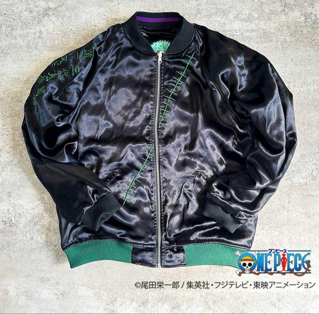 絡繰魂 × ONE PIECE ゾロ スカジャン ワンピース