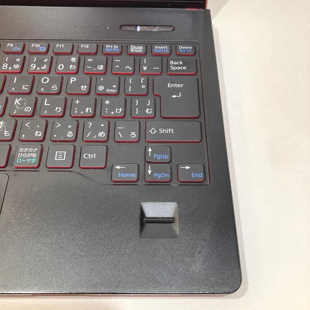 初心者✨超速i7・カメラ・オフィス◇赤黒◇すぐ使えるノートパソコン◇D323-2