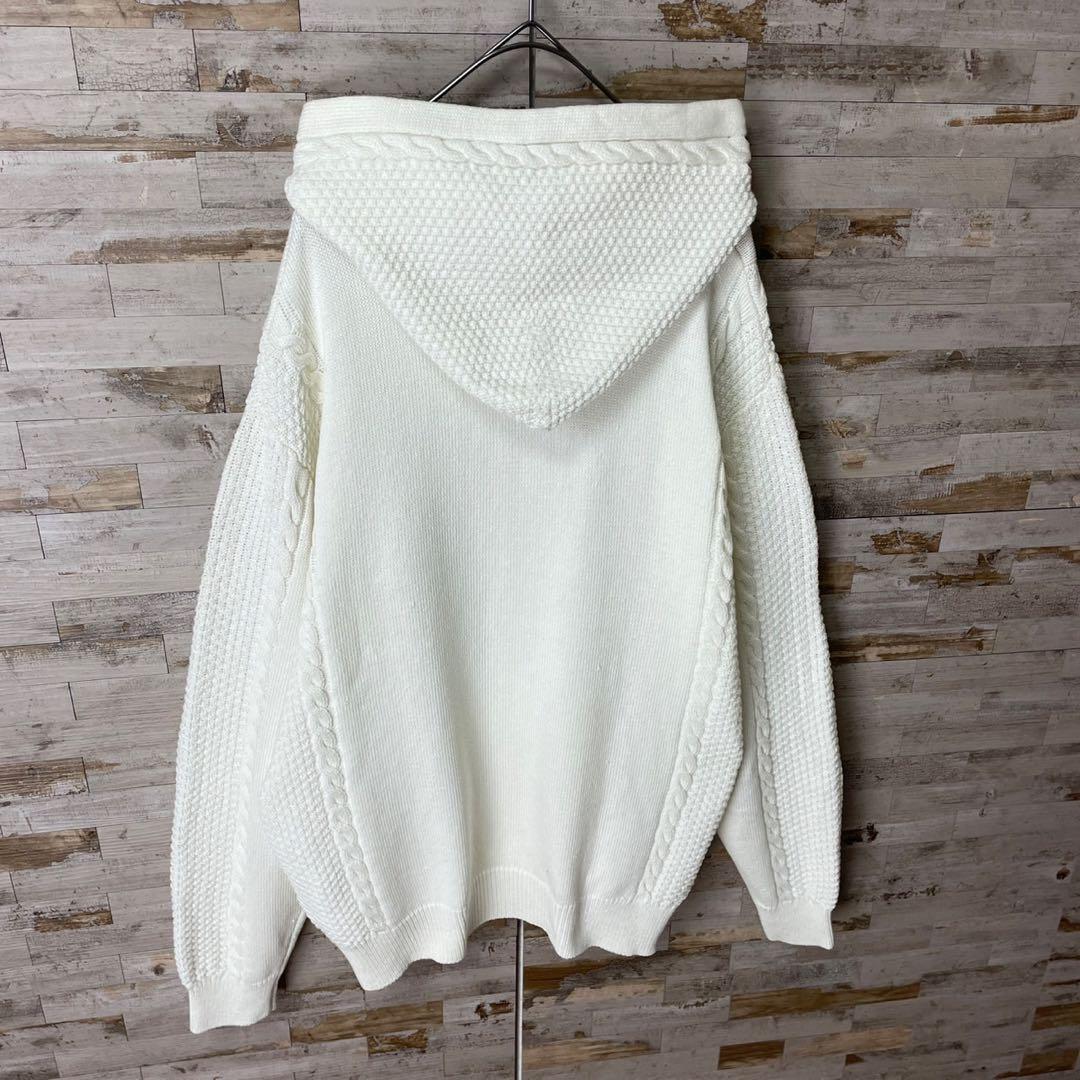 2626U【美品・希少モデル】ヒステリックグラマー☆ヒスガール切替ニットパーカー