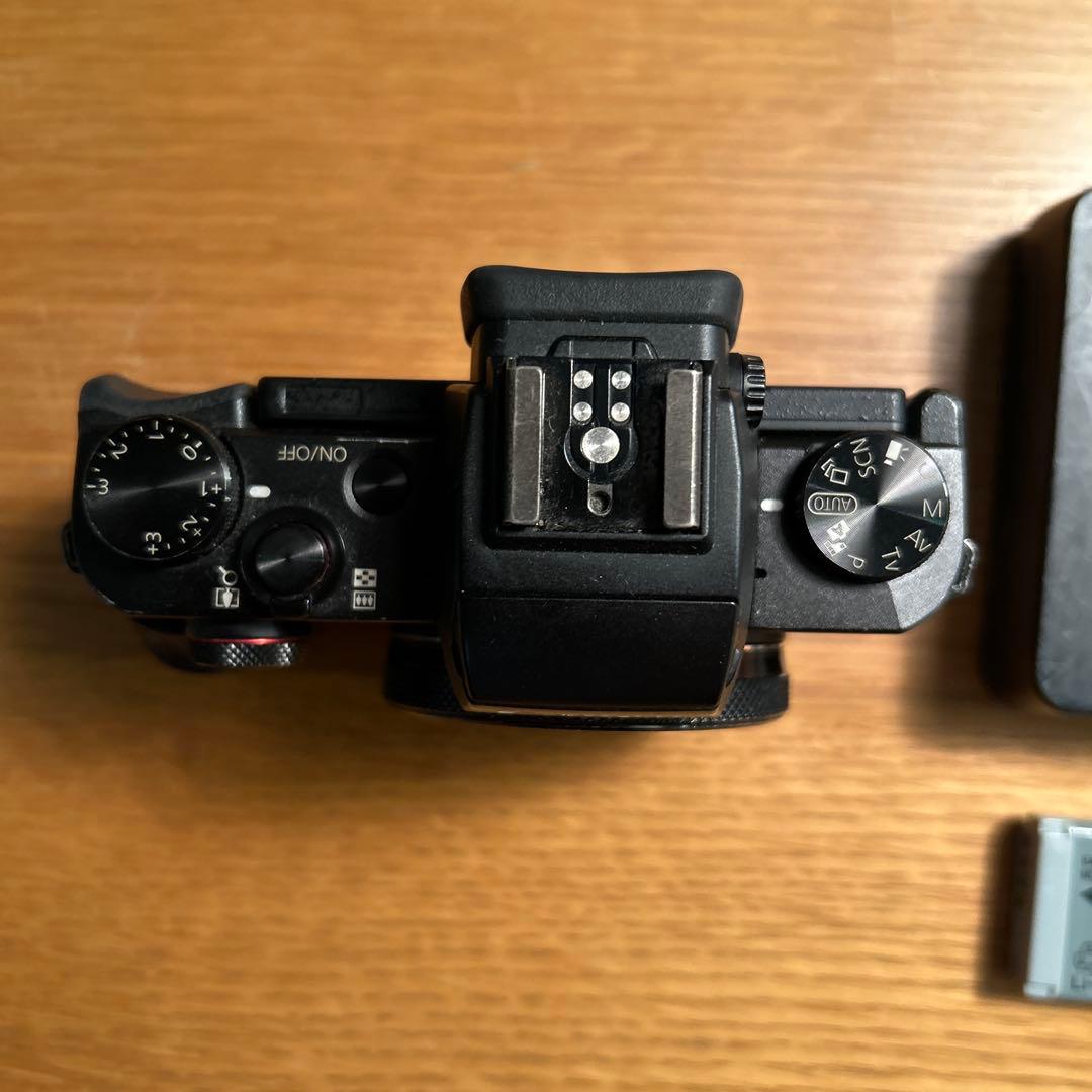Canon power shot G5X コンパクトデジカメ　本体と充電器付き