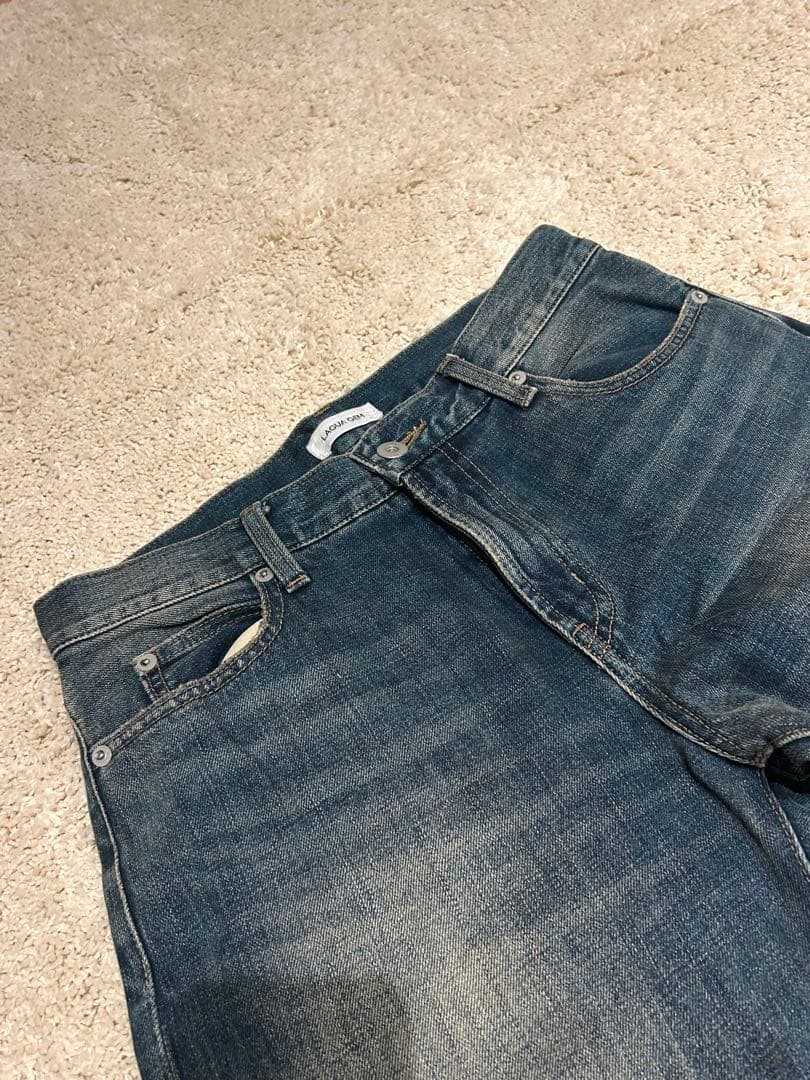 LAGUA GEM LEG COVER DESIGN デニム