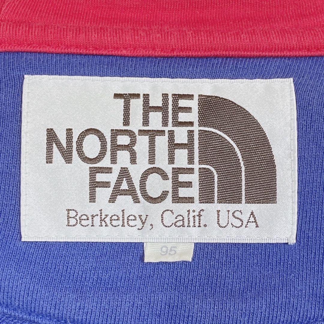《美品》ザノースフェイス☆M☆両面ロゴ刺繍☆フルジップ☆マルチ☆レアカラー M
