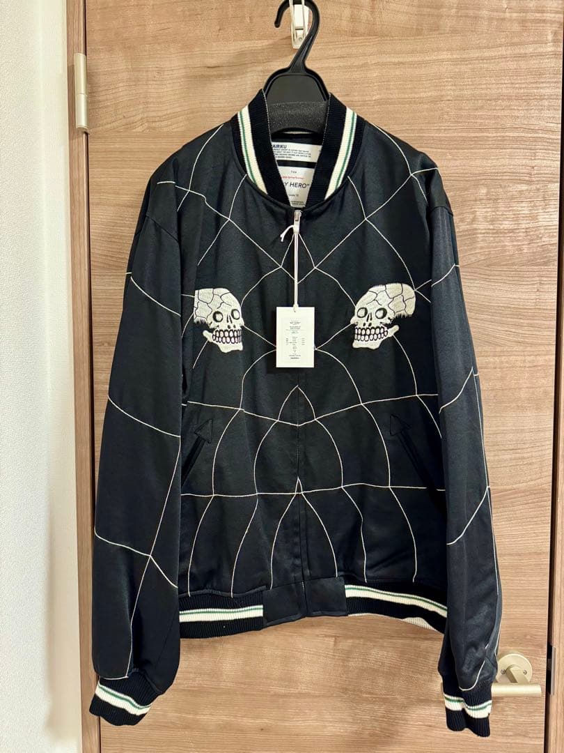【新品】DAIRIKU Snake&Skull SkaJumper M ブラック