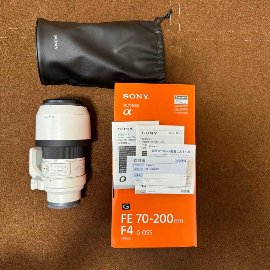 SONY FE 70-200mm F4 G OSS レンズ