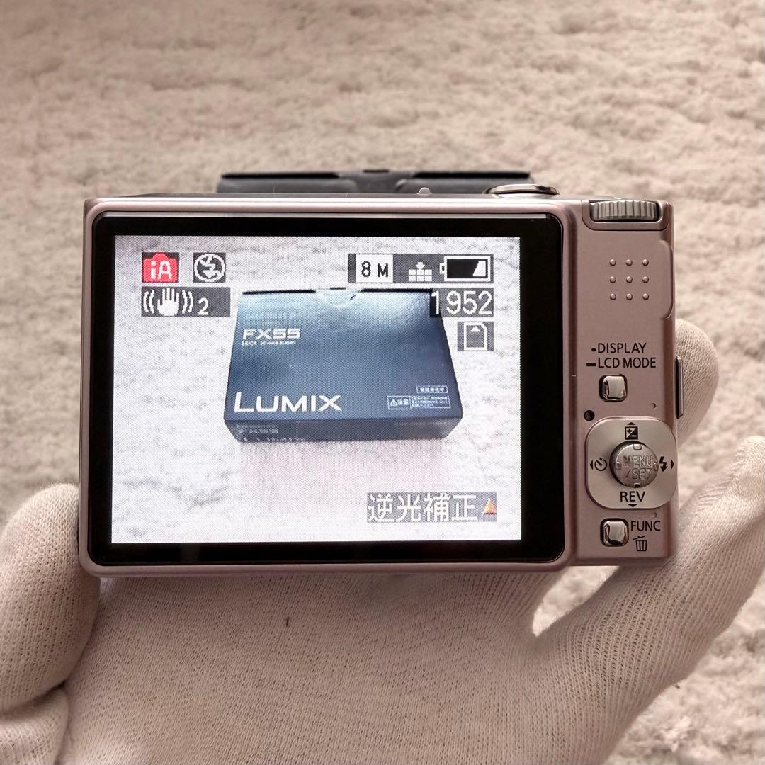 極上品【動作品】Panasonic パナソニック LUMIX DMC-FX55
