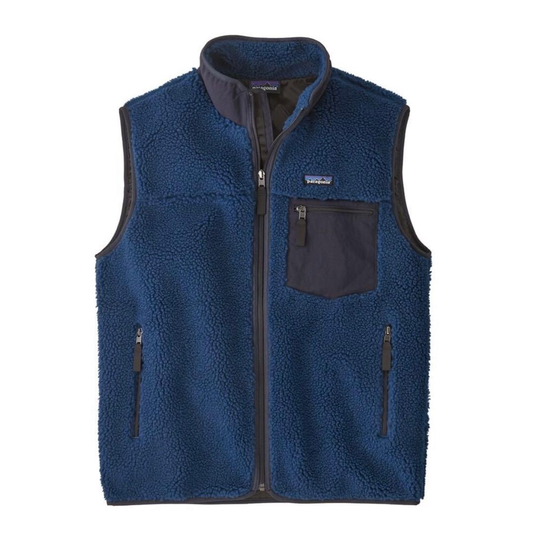 patagonia メンズ クラシック レトロx ベスト 2025年製 ネイビー