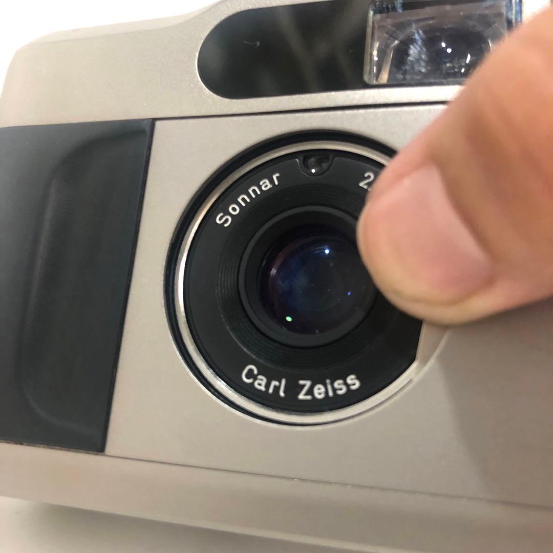 【ジャンク】コンタックス Contax T2 チタンクローム フィルムカメラ