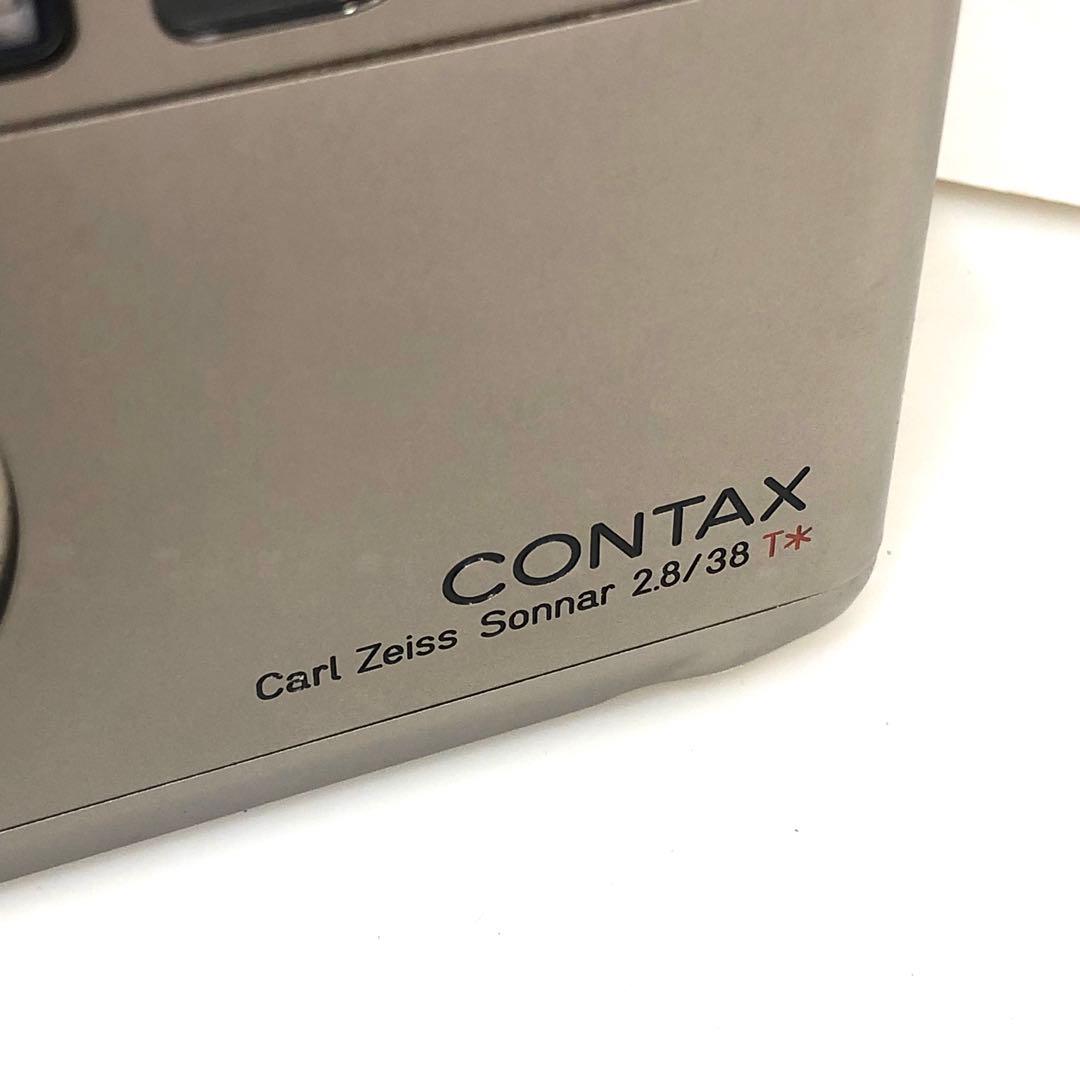 【ジャンク】コンタックス Contax T2 チタンクローム フィルムカメラ