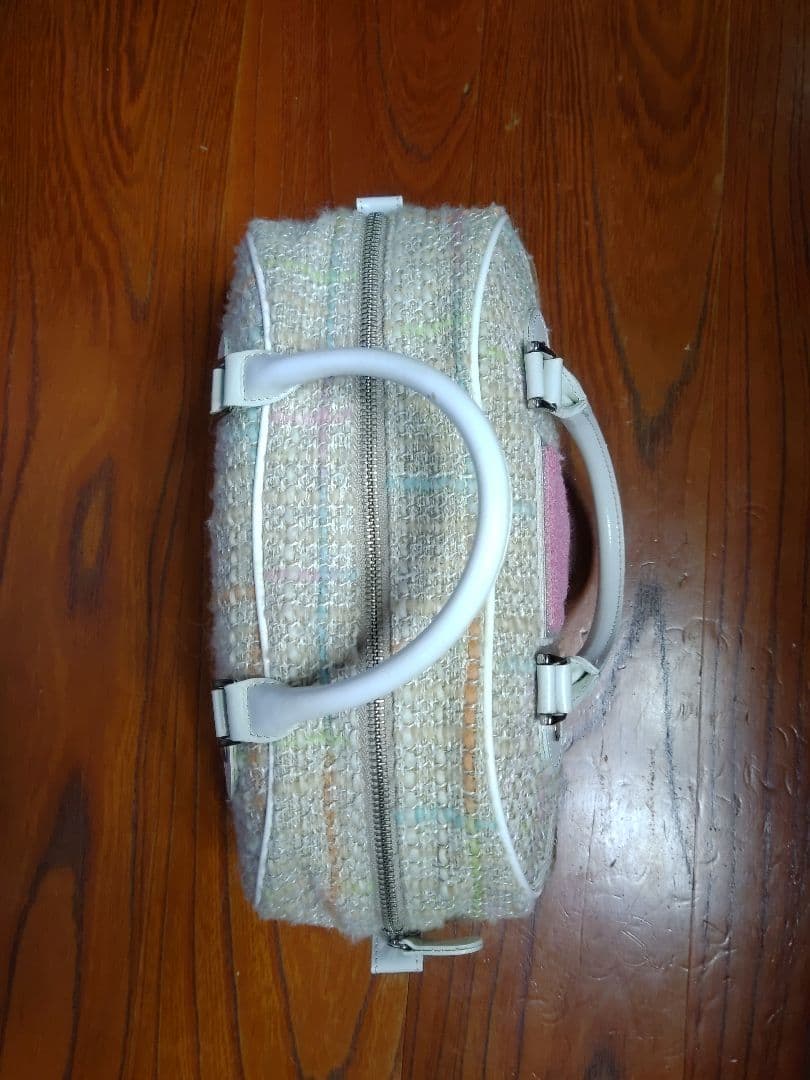 極希少☆y2k サマンサタバサ×ニッキーヒルトン　ミニボストンバッグ　ツイード