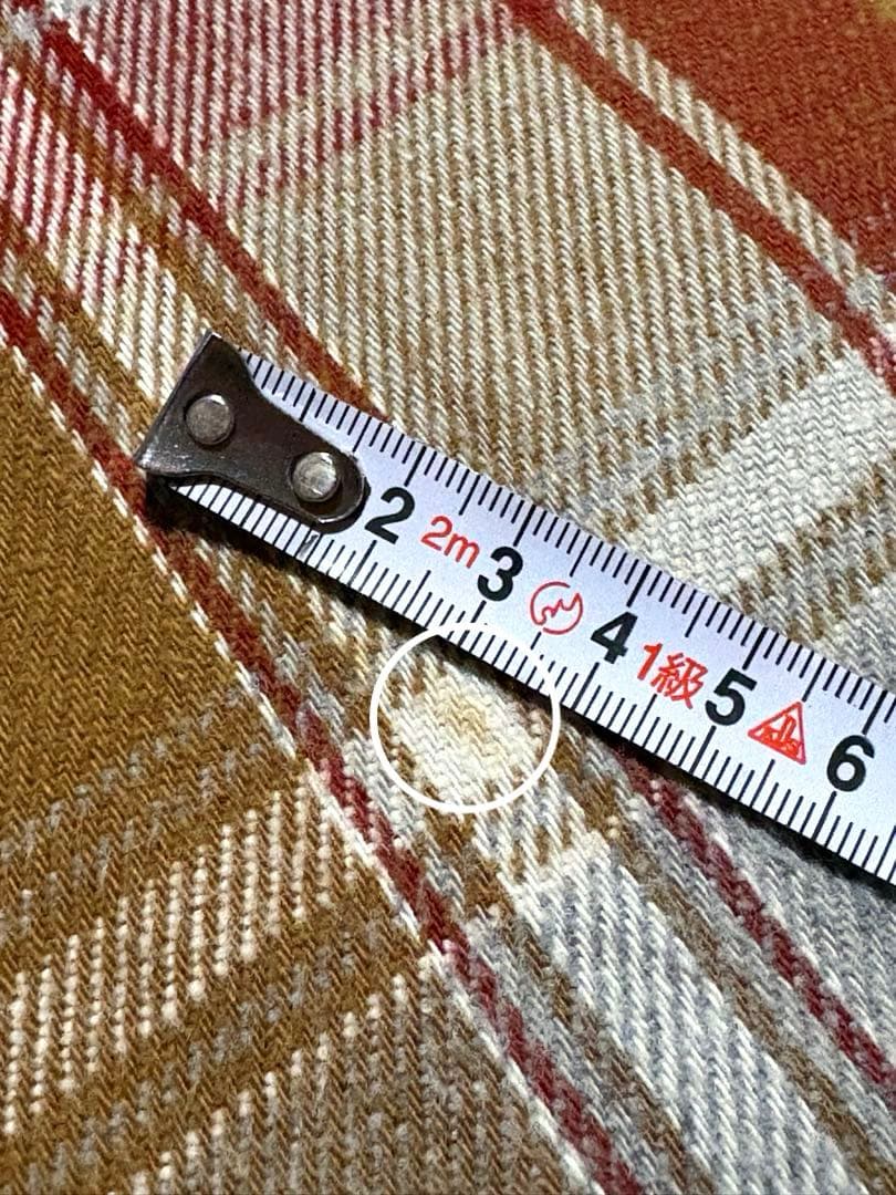 BIG MAC 長袖ネルシャツ XL Tallサイズ　赤紫　グレー　ベージュ色