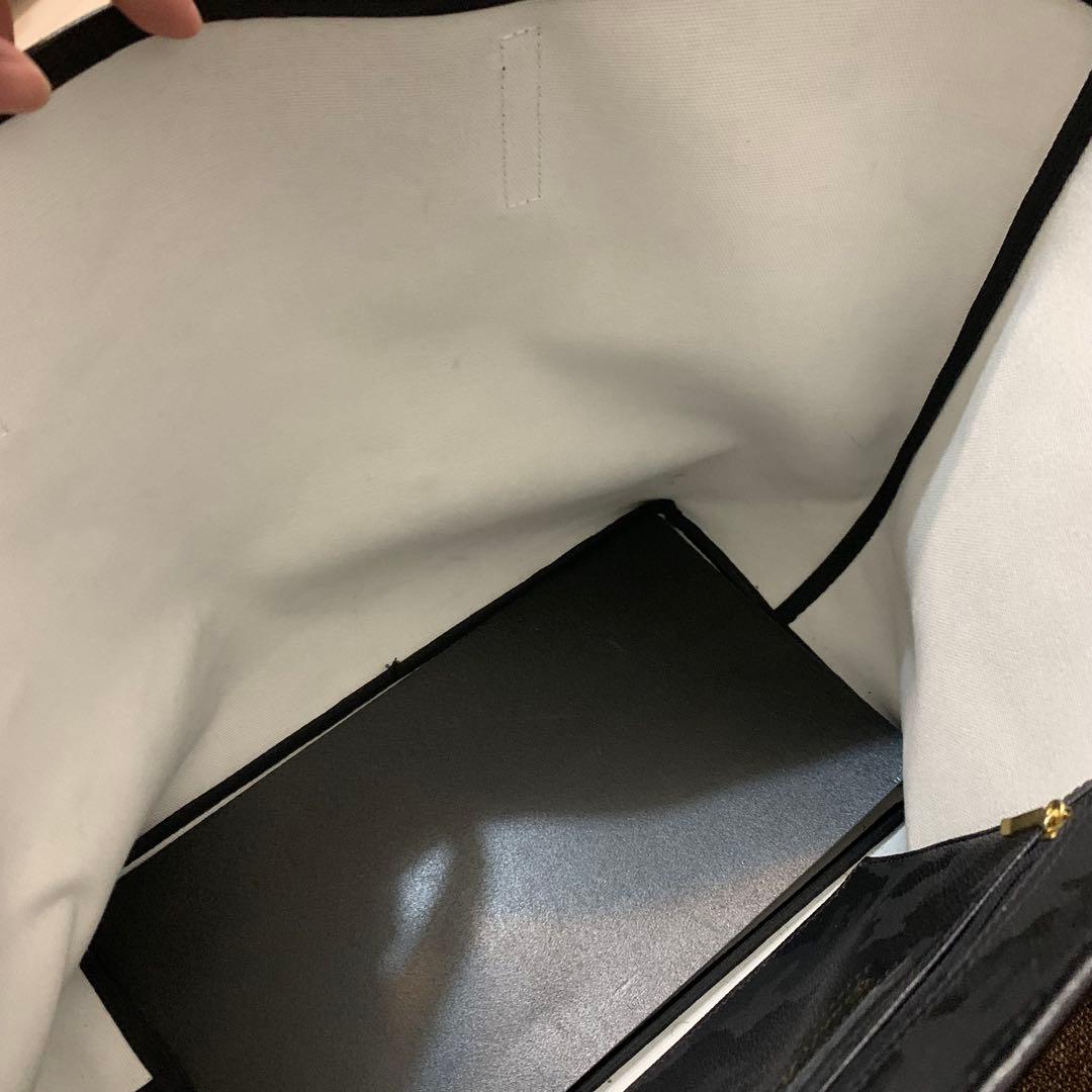 極美品　GENTIL BANDIT ジャンティバンティ　大　トートバッグ　黒