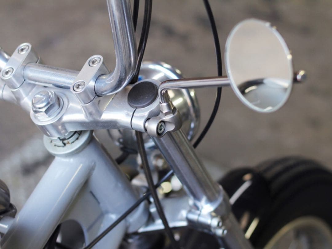 sr400 モーターロック　ミラー