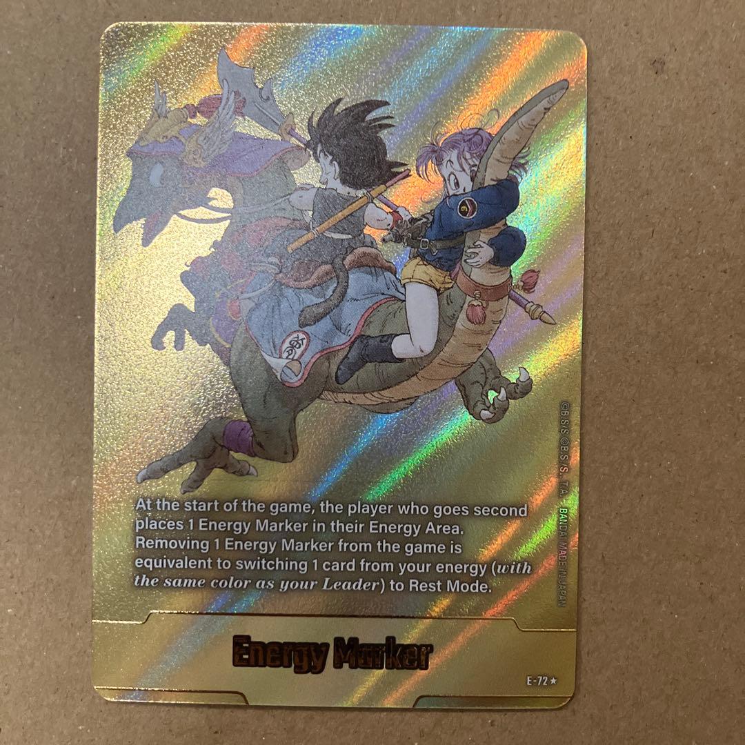 フュージョンワールド 英語版 エナジーマーカー E-72 パラレル 9巻 金