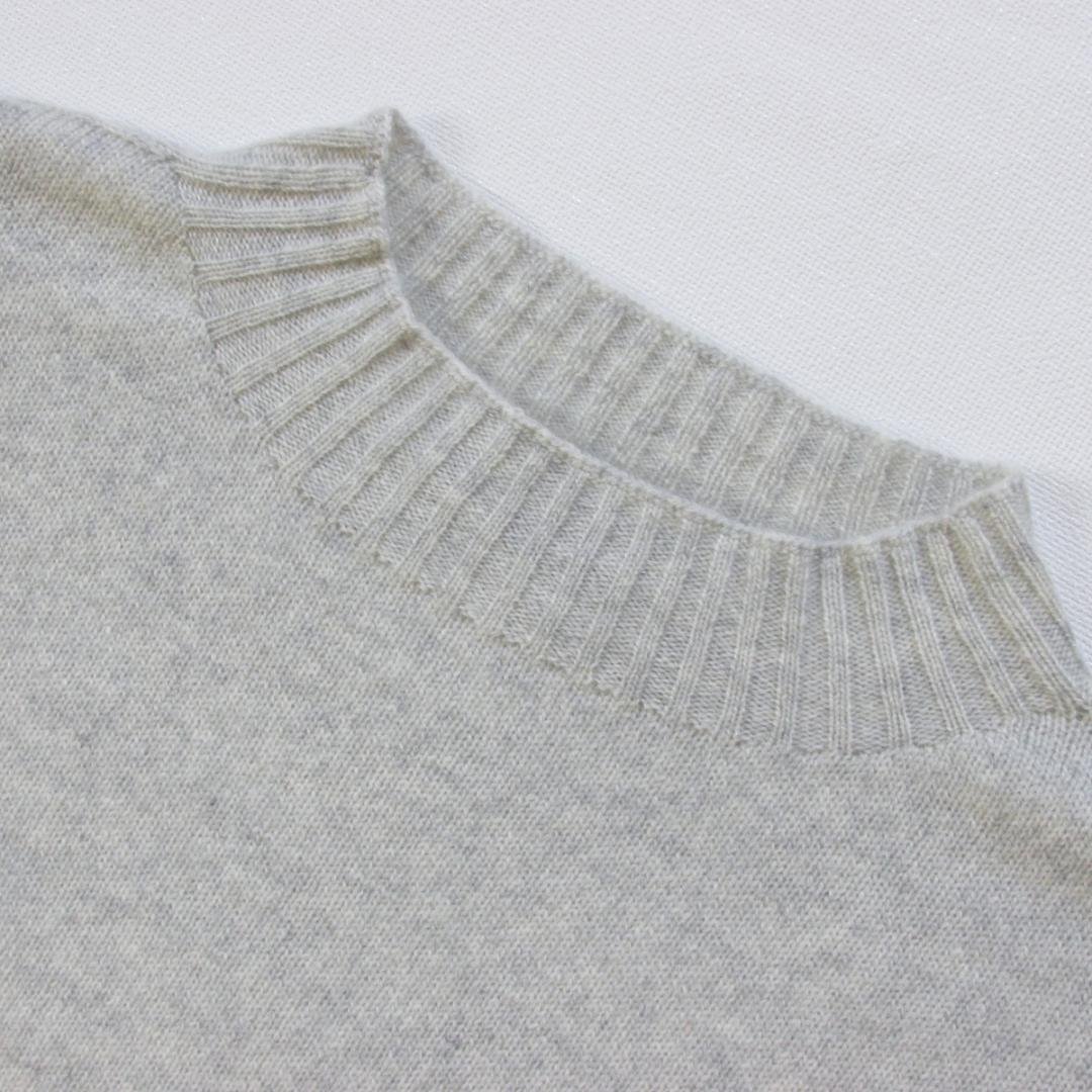 マーガレットハウエル TWISTED CASHMERE WOOL 長袖 グレー